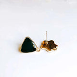 Multicolors Stud Earrings Eardrop for Women Girl Jewelry Component