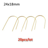 Stainless Steel Earring Finding Clasps Hooks DIY Jewelry Making Accessories