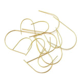 Stainless Steel Earring Finding Clasps Hooks DIY Jewelry Making Accessories