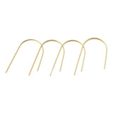 Stainless Steel Earring Finding Clasps Hooks DIY Jewelry Making Accessories