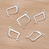 50pcs French Earring Hooks Lever Back Setting for DIY Earring Clips Clasp