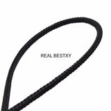 4*4mm Leather Cords with Steel Wire for DIY Jewelry Making