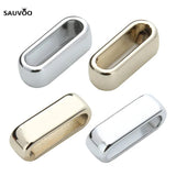 40pcs Alloy Large Hole Spacer Beads for Leather Cord Bracelet DIY Jewelry Making