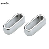 40pcs Alloy Large Hole Spacer Beads for Leather Cord Bracelet DIY Jewelry Making