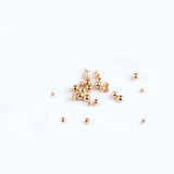 Copper Plated 18K Beads Jewelry Material DIY Earrings Accessories