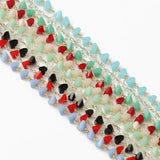 1 Meter Triangle Crystal Brass Chains DIY Necklace Anklet Bracelet Making