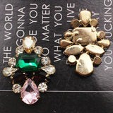 28x38mm Flat Bottom Glass Accessories for Decoration - Romantic Wedding Dress