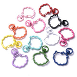 10Pcs Alloy Heart Animal Lobster Clasps for DIY Key Rings Keychain