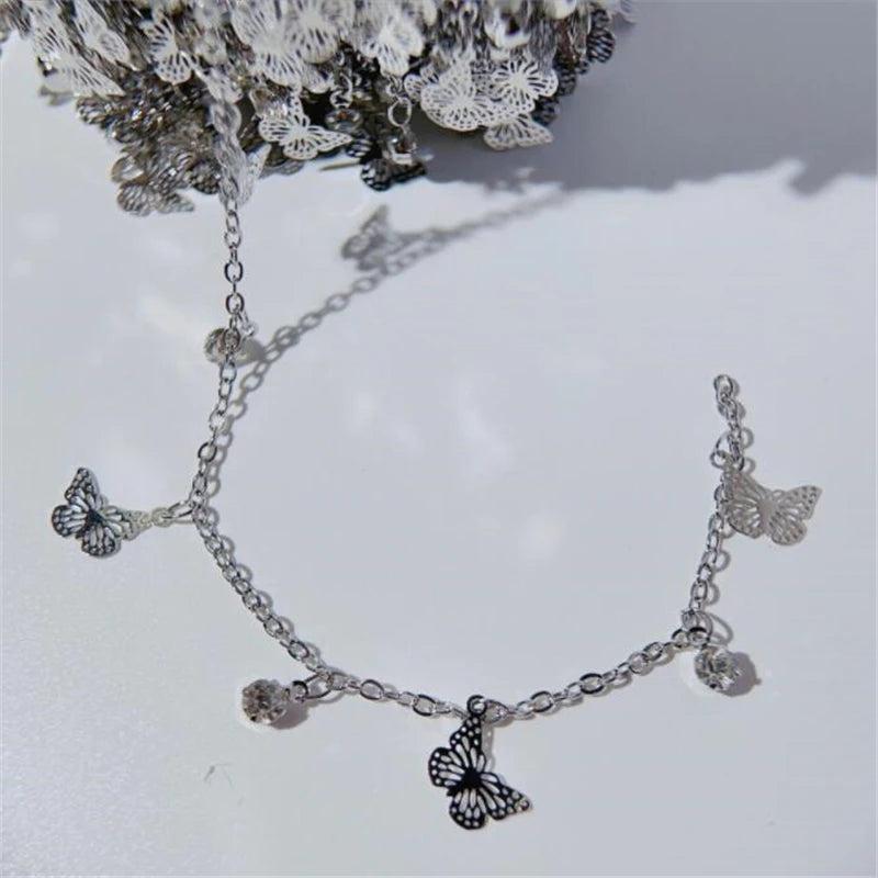 1 Meter Butterfly Chain Crystal Beads for DIY Jewelry Making