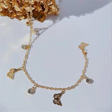 1 Meter Butterfly Chain Crystal Beads for DIY Jewelry Making