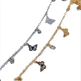 1 Meter Butterfly Chain Crystal Beads for DIY Jewelry Making
