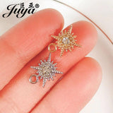 30pcs Crystal Star Pendant Charms for DIY Earrings Bracelets Necklaces