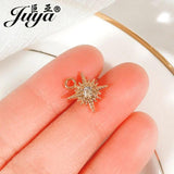 30pcs Crystal Star Pendant Charms for DIY Earrings Bracelets Necklaces
