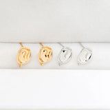 4 Pcs Copper Clad Baroque Earrings DIY Jewelry Accessories