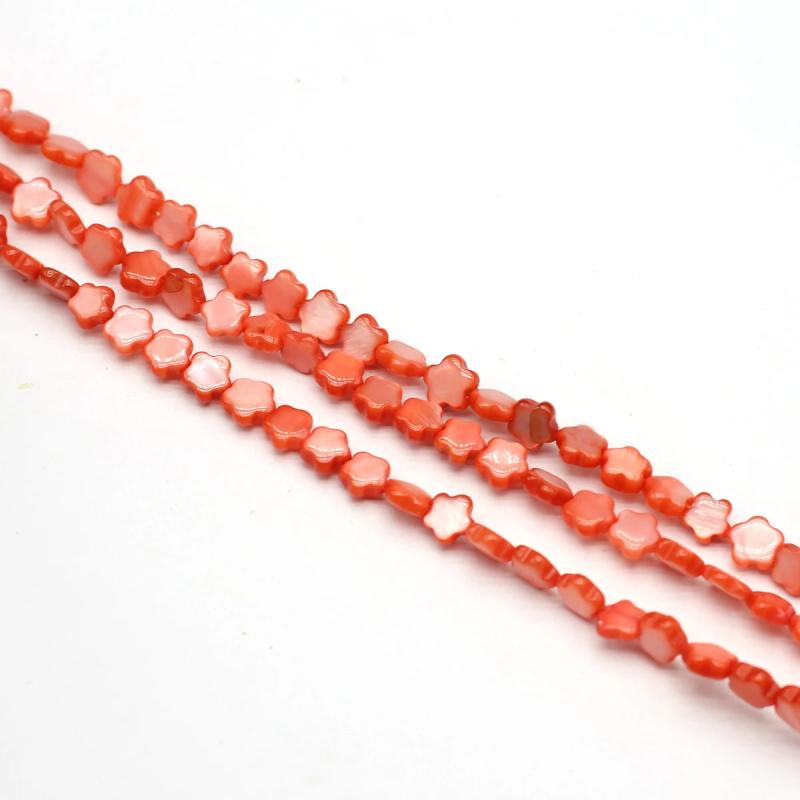 Star Shape Shell Beads Connecter For Jewelry Making DIY
