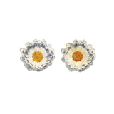 Transparent Flower Sunflower Daisy Resin DIY Jewelry Materials 3pcs