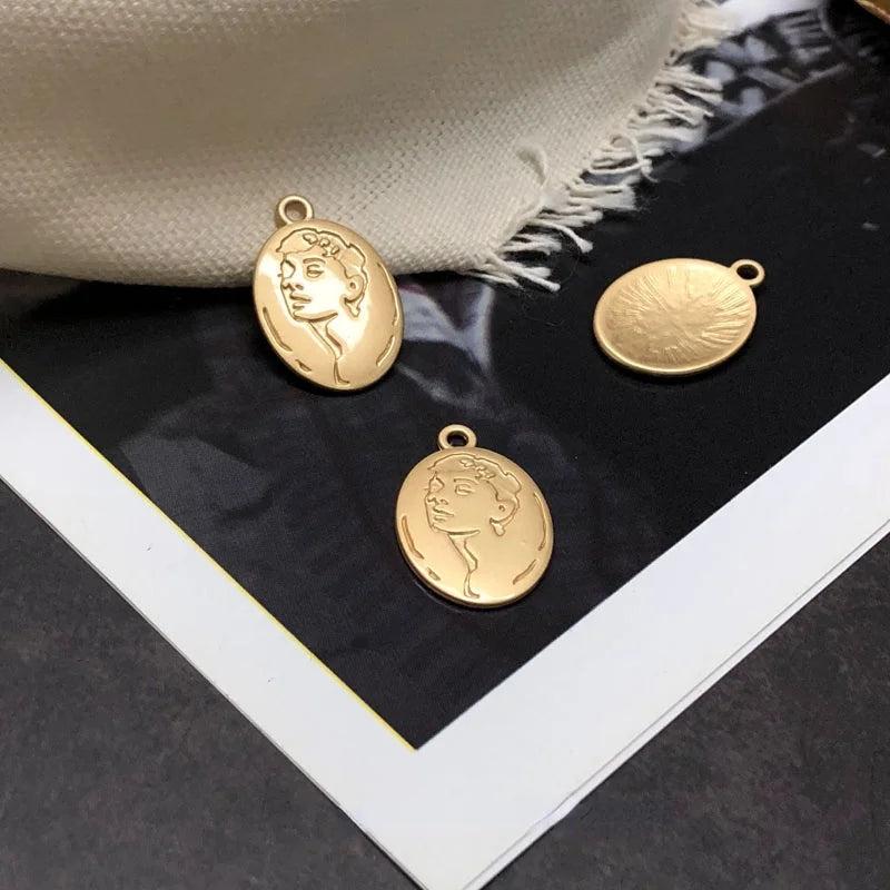 GAO Sensitive Earrings Accessories Irregular Geometric Shape