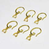 Ear Hook Circle Clip Bending Accessories Diy Female Ear Jewelry Findings