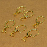 Ear Hook Circle Clip Bending Accessories Diy Female Ear Jewelry Findings