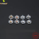 20pcs S925 Sterling Silver 10.5mm Silicone Stud Earring Back Plug