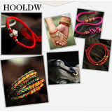 40 Colors 0.8mm Nylon Cord Cotton Knot Thread DIY Bracelet String 120m