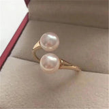925 Silver Resizable Rings Base for DIY Pearl Ring