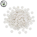 300pcs Metal Flower Spacer Beads Caps for Jewelry Making DIY 5x1.5mm