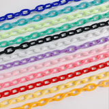 5pcs Resin DIY Chain for Bracelet Mask Sunglasses Hanging