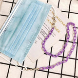5pcs Resin DIY Chain for Bracelet Mask Sunglasses Hanging