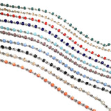 1 Meter Stone Beads Rosary Chain for Jewelry Making