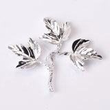 20 Pcs Vintage Alloy Leaf Wedding Hair Accessories Bridal DIY Jewelry