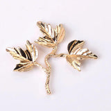 20 Pcs Vintage Alloy Leaf Wedding Hair Accessories Bridal DIY Jewelry