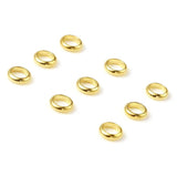 10 PCs Copper Beads Round Frames for DIY Jewelry Making 3mm 4mm 5mm