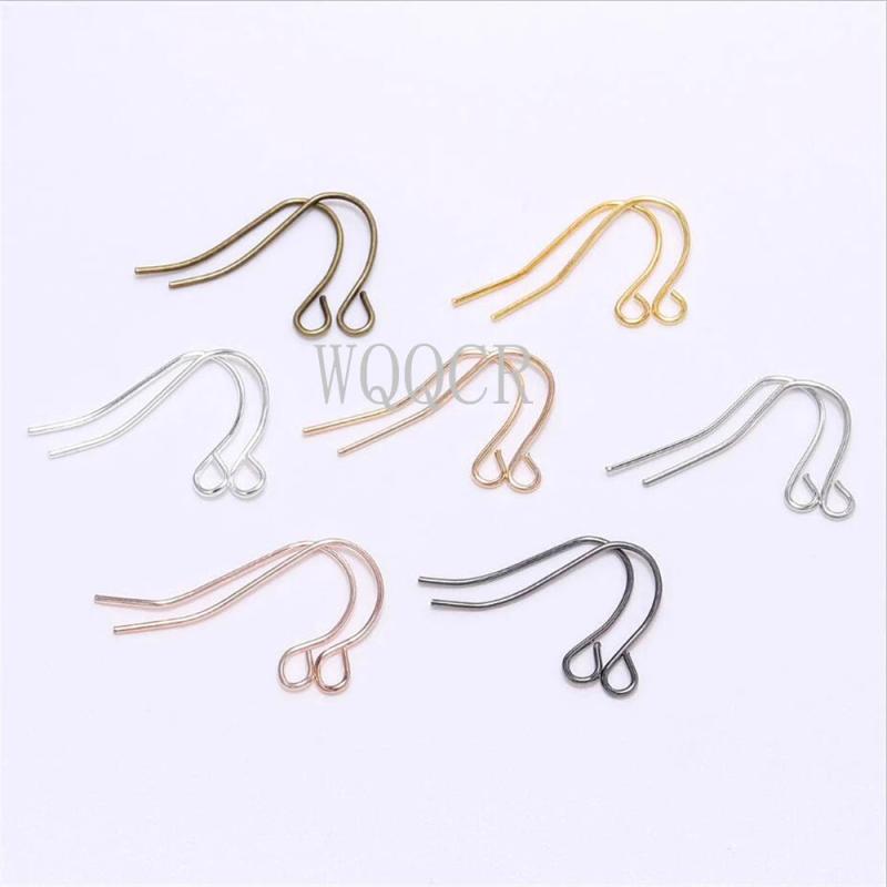 50pcs 925 Sterling Silver Earring Hooks KC Fishhooks for DIY Earrings