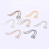50pcs 925 Sterling Silver Earring Hooks KC Fishhooks for DIY Earrings