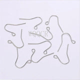 50pcs 925 Sterling Silver Earring Hooks KC Fishhooks for DIY Earrings