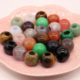 Amethyst Stone Beads 20x17mm for DIY Jewelry Making