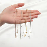 5pcs Copper Wire Hoop Collar 130mm for Jewelry Making Bezel Findings