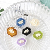 2 Rice Bead Woven Small Flower Patch DIY Jewelry Accessory Materials