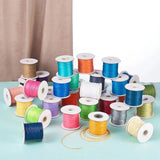 85 Yards 1mm Waxed Polyester Cords Jewelry Making Bracelet Necklace DIY F65