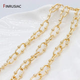 14k Plated Big Cable Chain for Jewelry Making DIY Findings