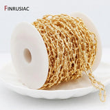 14k Plated Big Cable Chain for Jewelry Making DIY Findings