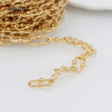 14k Plated Big Cable Chain for Jewelry Making DIY Findings