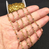 5M Stainless Steel Lip Chain for DIY Necklaces Bracelet Making