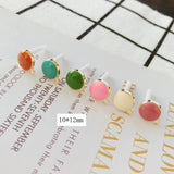 Multicolors Stud Earrings Finding Eardrop Accessories Jewelry Component Diy Mate