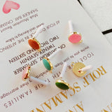 Multicolors Stud Earrings Finding Eardrop Accessories Jewelry Component Diy Mate