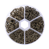 970pcs Open Jump Rings Jewelry Kits for DIY Bracelet Necklace Accessories