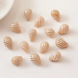 4PCS Glass Tear Drop Earring Pendants for Jewelry Making
