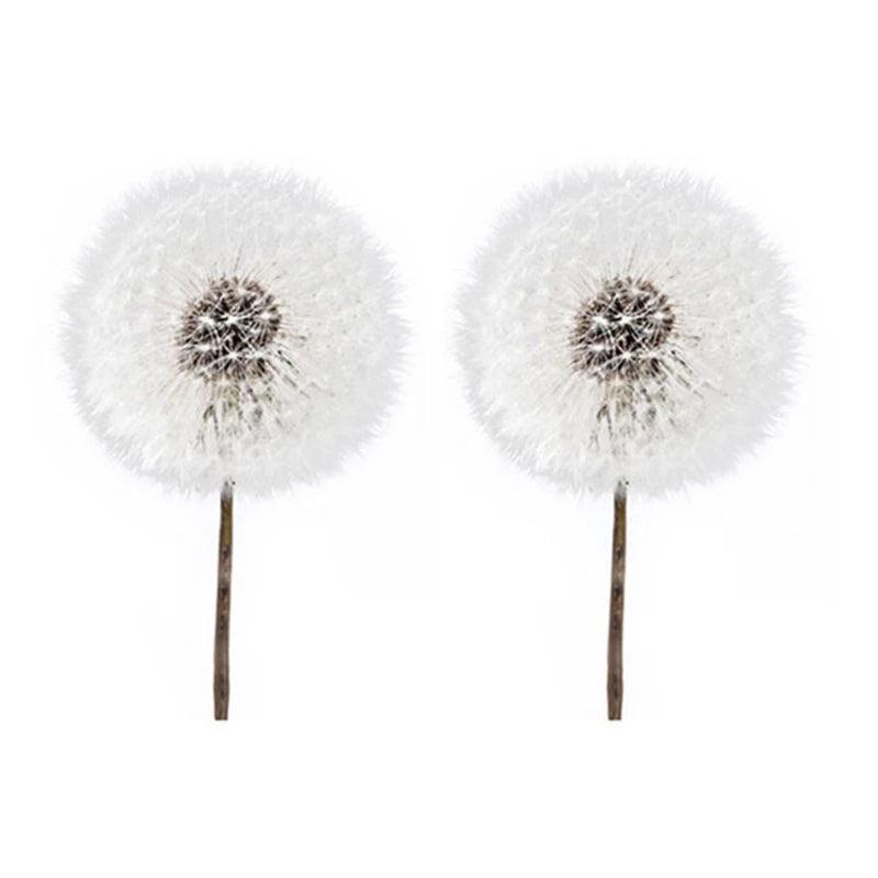 2 Pcs Dandelion Dry Flower Resin Mold Filler for DIY Crafts