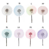 2 Pcs Dandelion Dry Flower Resin Mold Filler for DIY Crafts